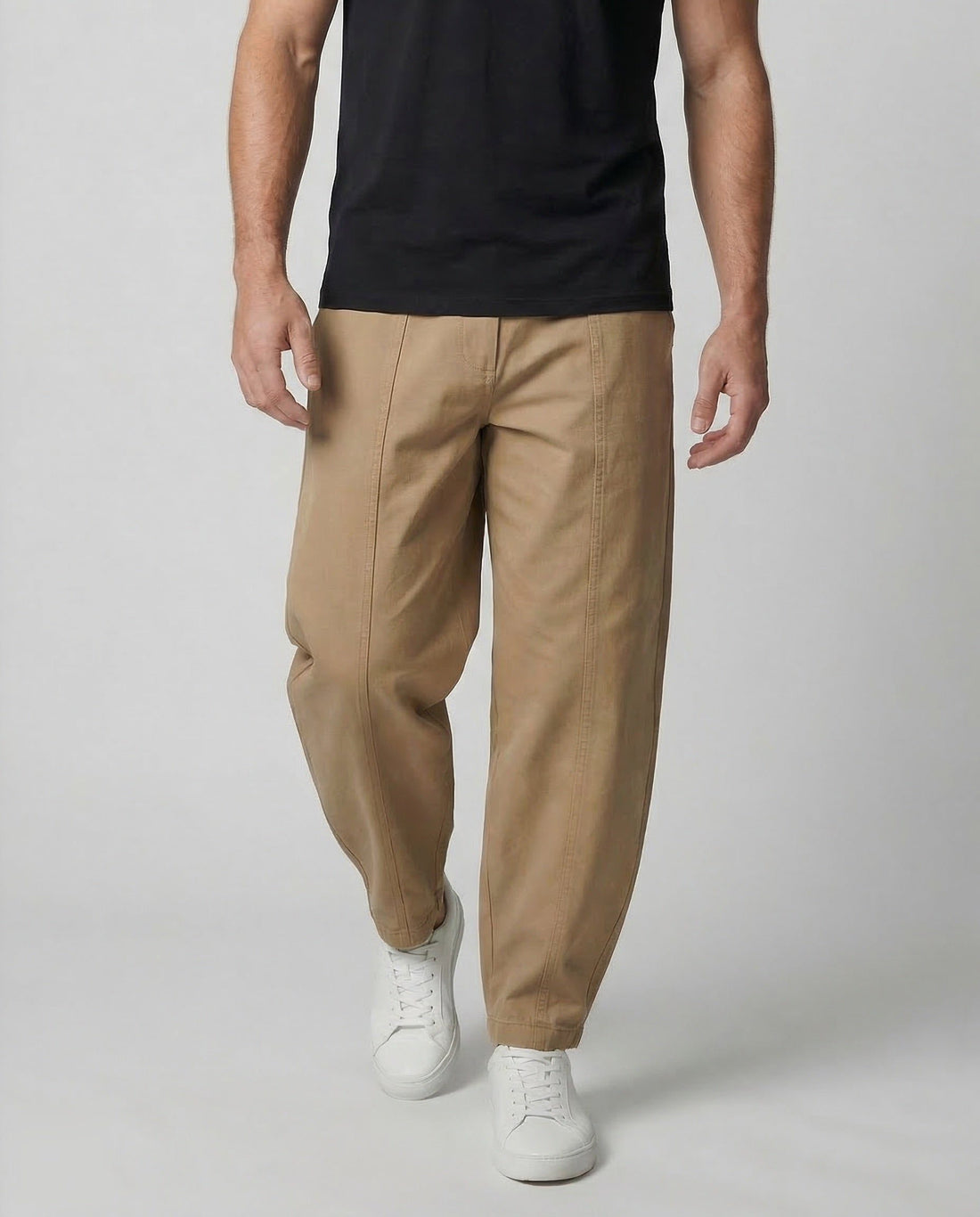 Pantalon Twill Large Droit pour Homme