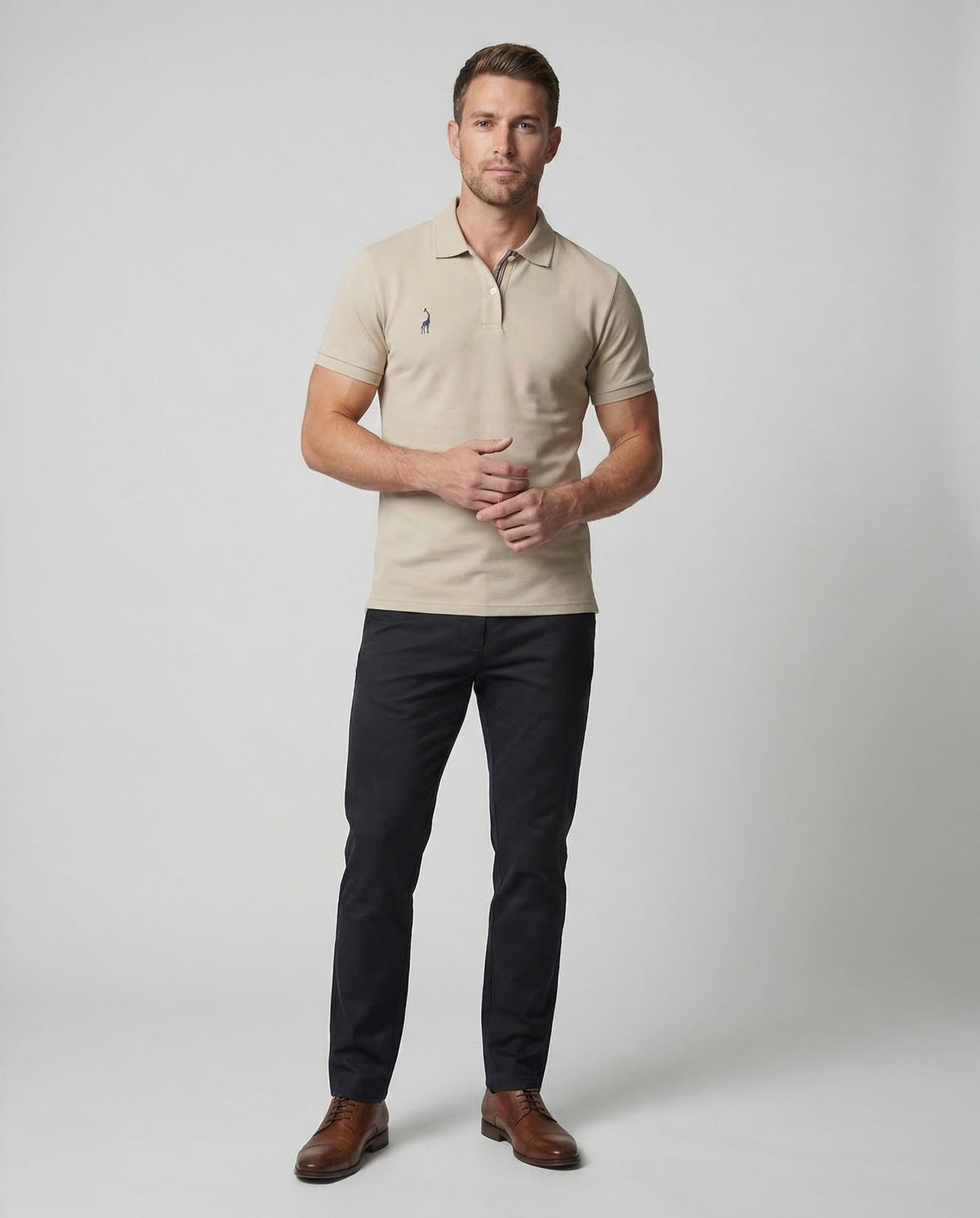 Polo Coupe Classique à Manches Courtes pour Homme