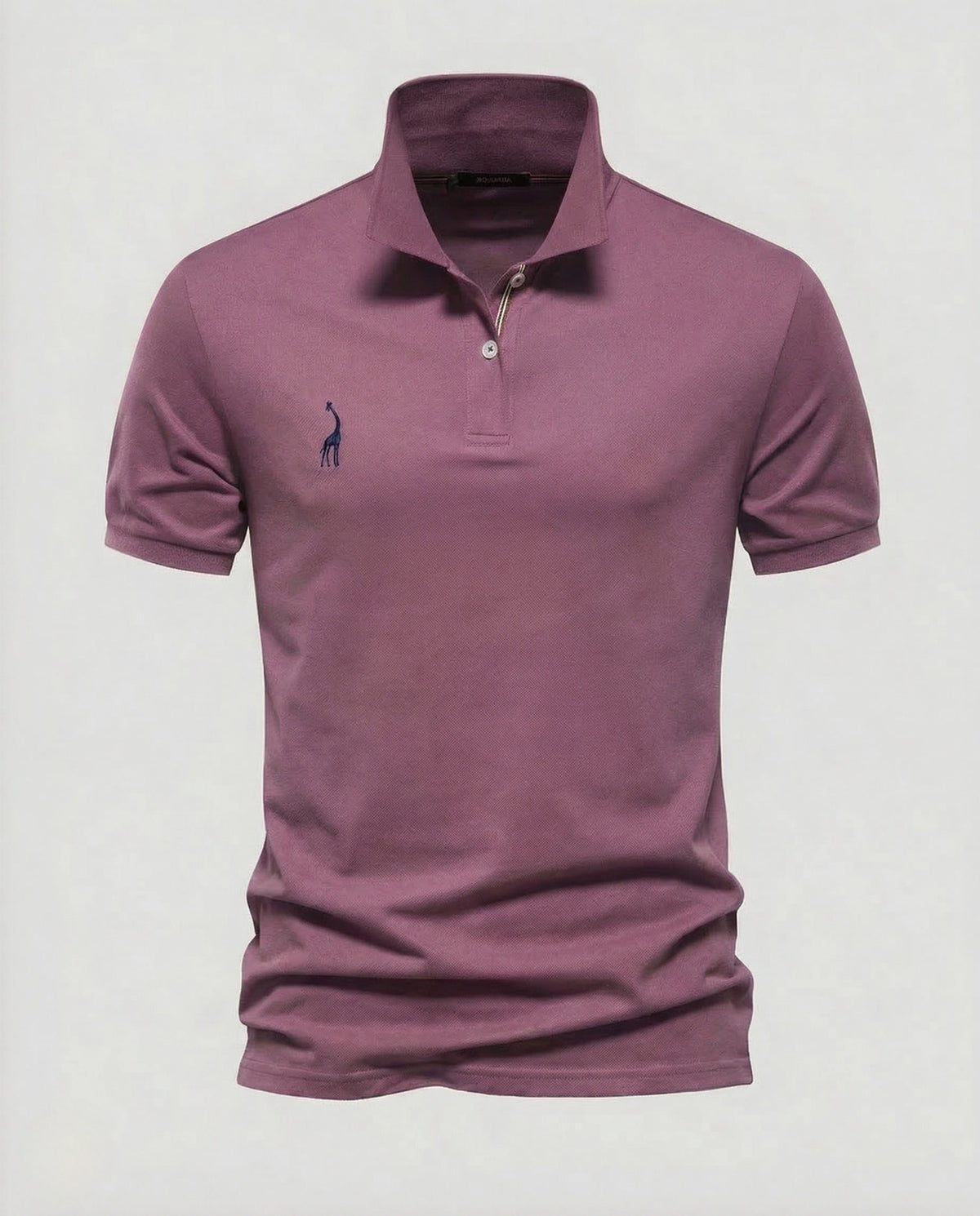 Polo Coupe Classique à Manches Courtes pour Homme - Magenta