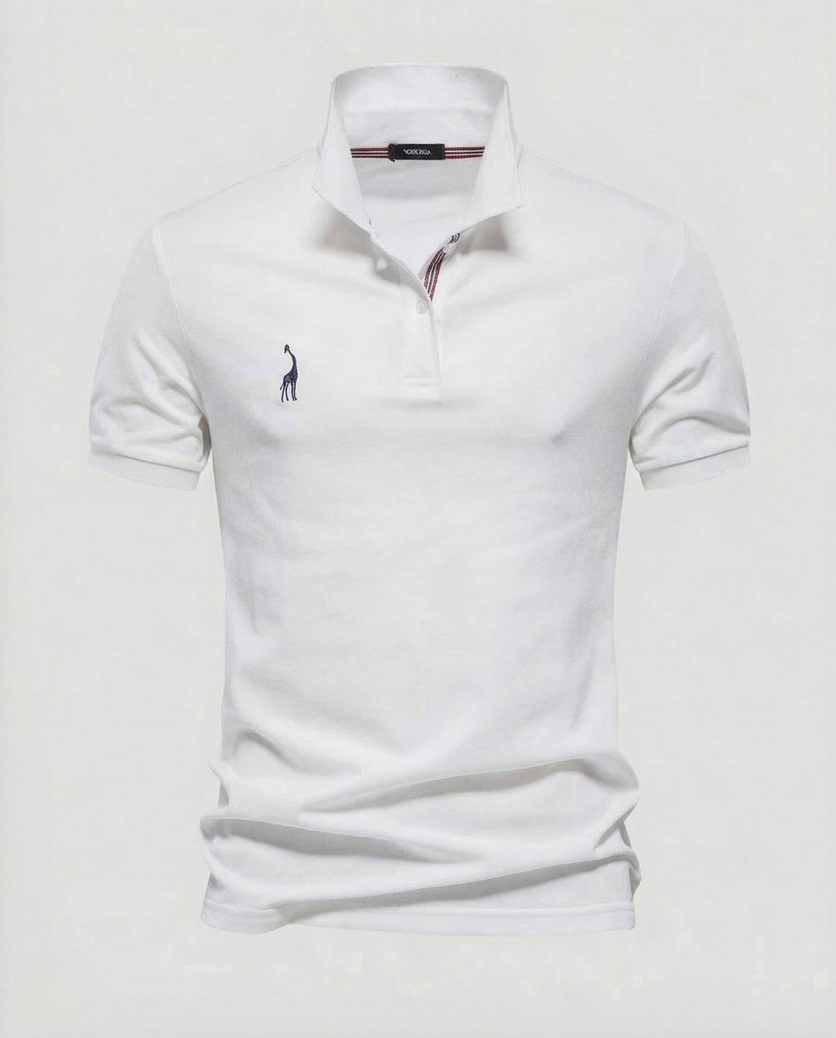Polo Coupe Classique à Manches Courtes pour Homme - Blanc