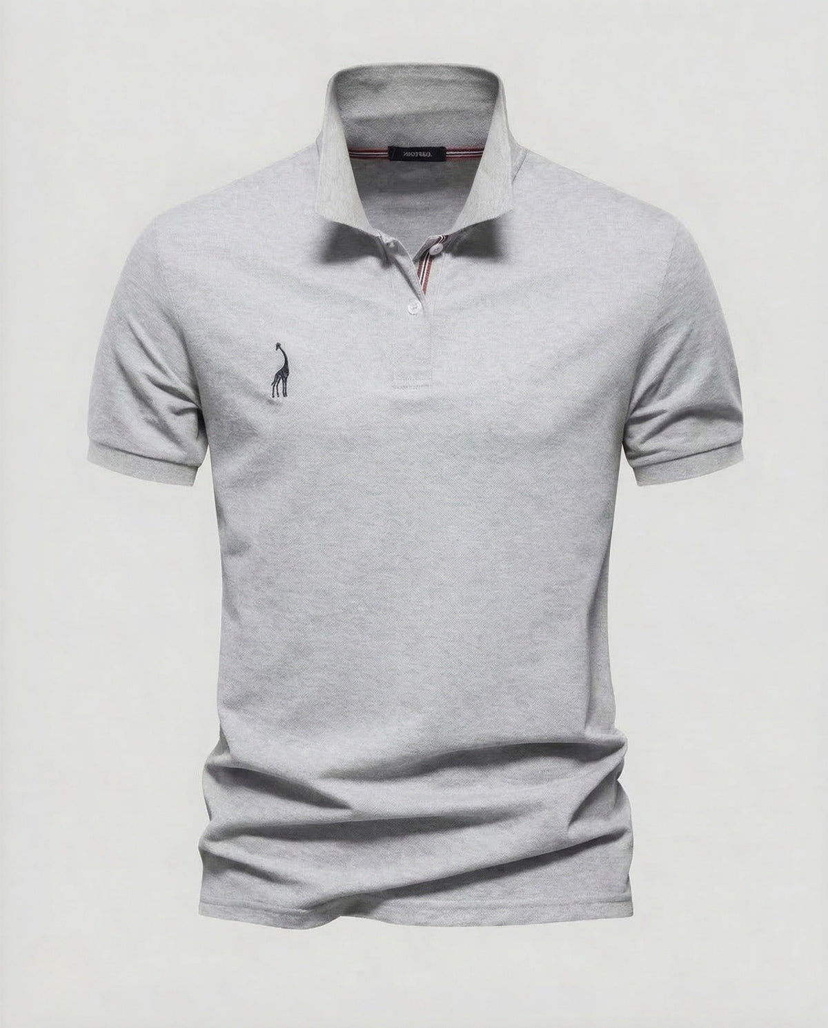 Polo Coupe Classique à Manches Courtes pour Homme - Gris clair