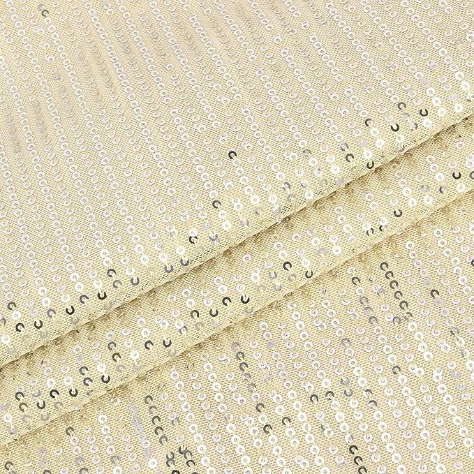 Robe Courte Pailletée Manches Courtes pour Femme