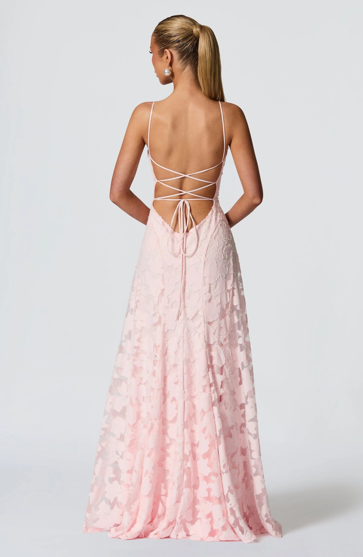 Robe Longue Fleurie avec Bretelles Fines pour Femme