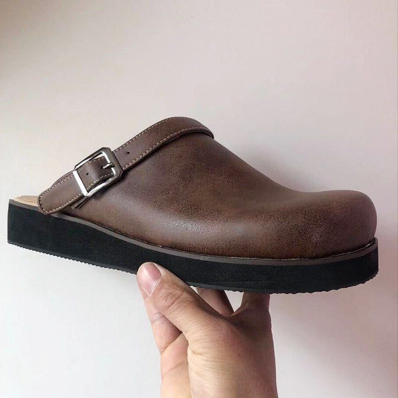Sabot à Boucle avec Semelle Plateforme pour Femme