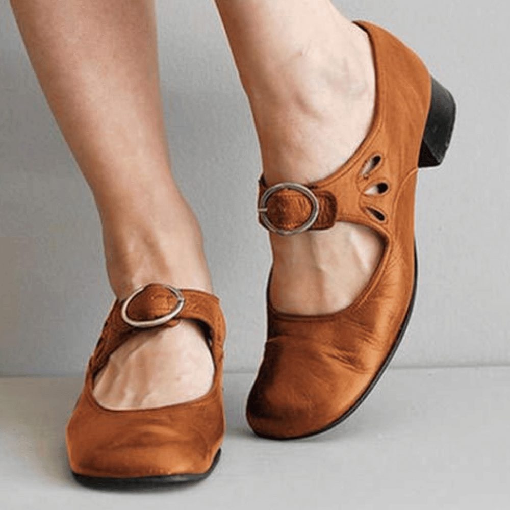 Sandales à Bride avec Talon Bloc pour Femme