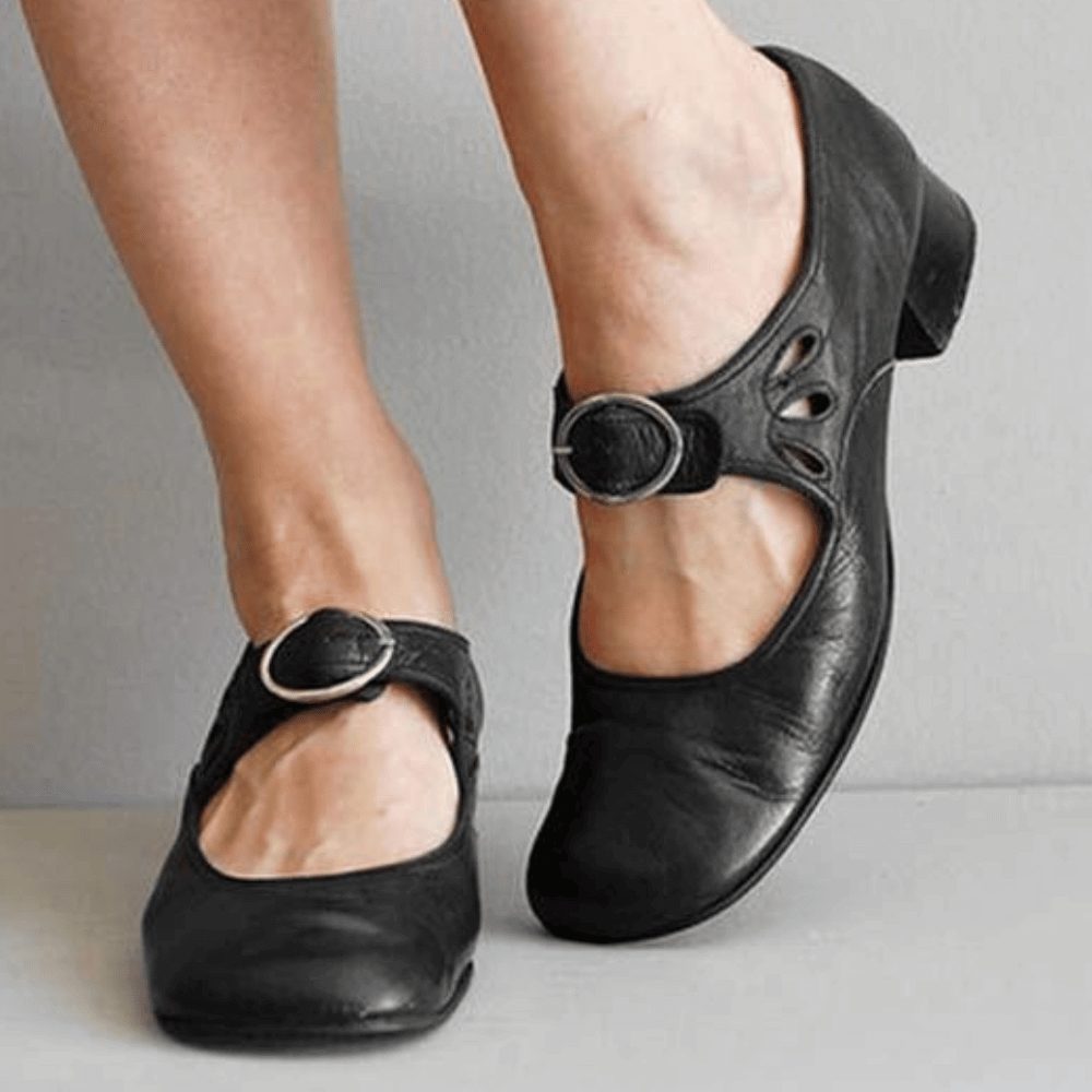 Sandales à Bride avec Talon Bloc pour Femme