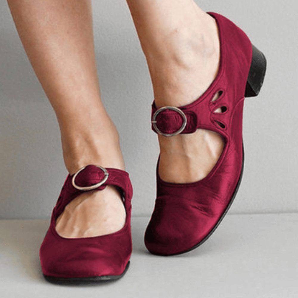 Sandales à Bride avec Talon Bloc pour Femme