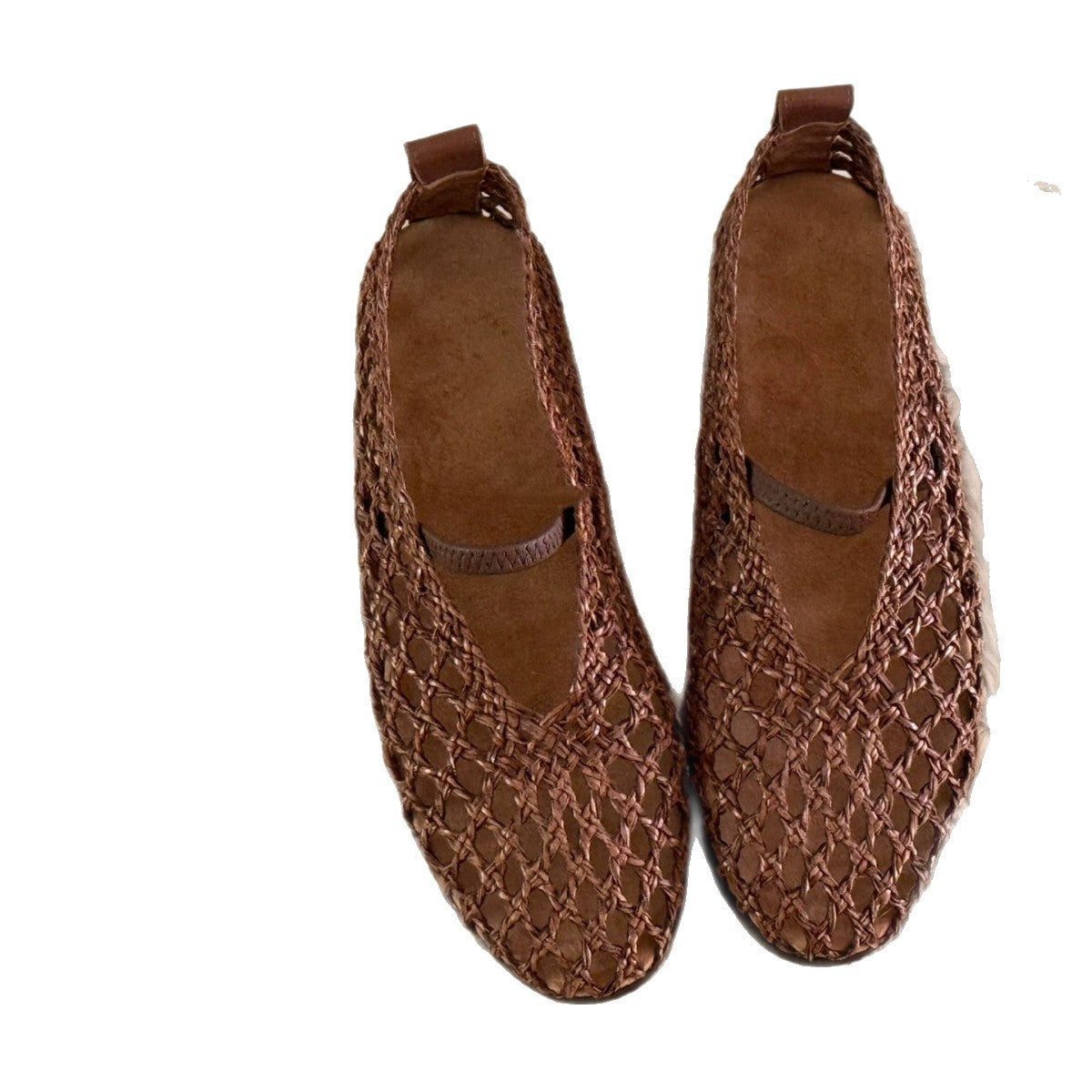 Sandales Tissées à Talon Bloc pour Femme - View 5