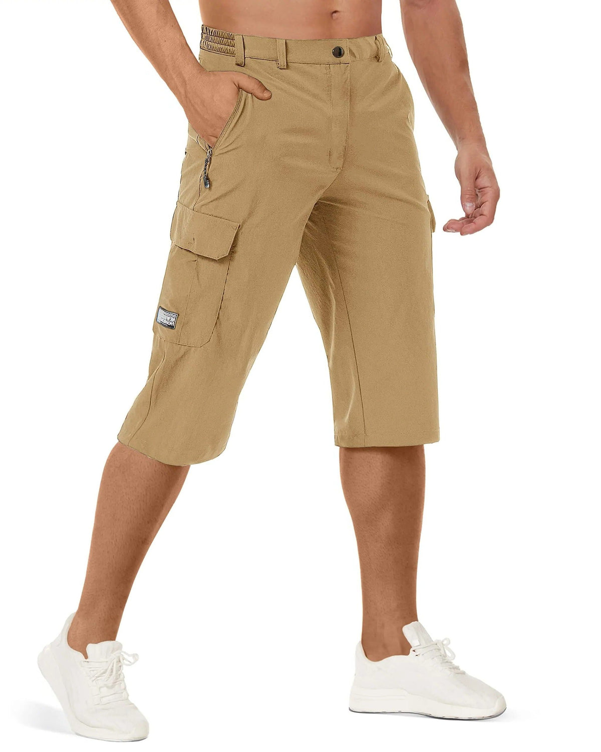 Short Cargo avec Poches Latérales pour Homme