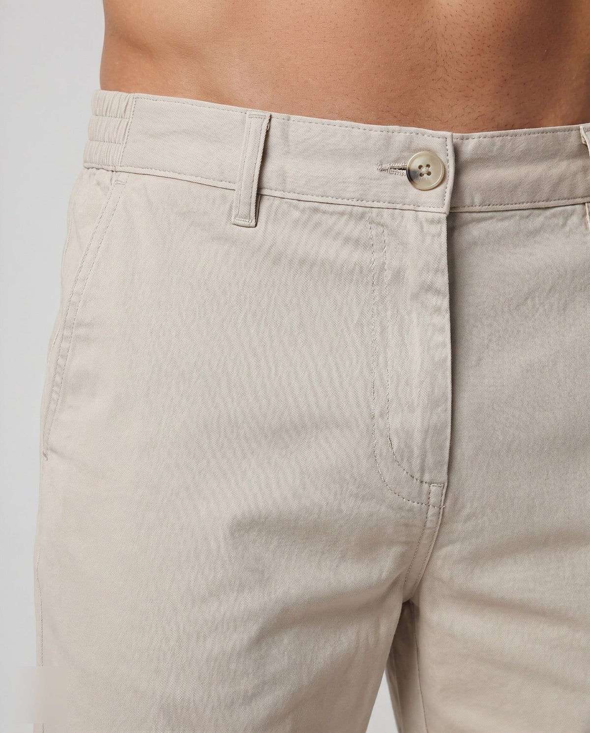 Short Chino à Revers pour Homme - View 3