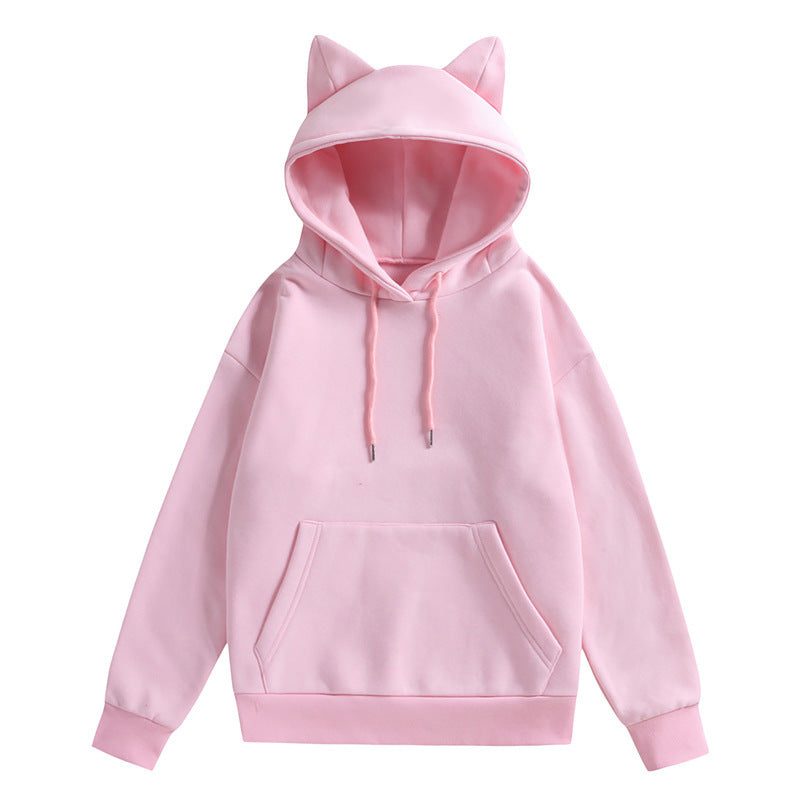 Sweat à Capuche Oreilles de Chat pour Femme - View 2