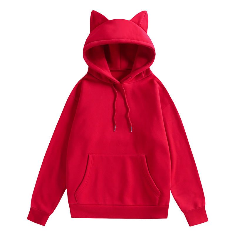 Sweat à Capuche Oreilles de Chat pour Femme - View 3