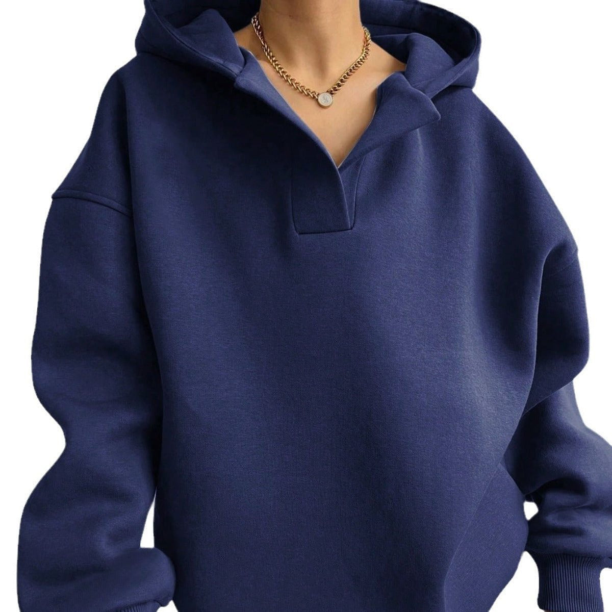Sweat-shirt Oversize à Fermeture Éclair pour Femme - View 11