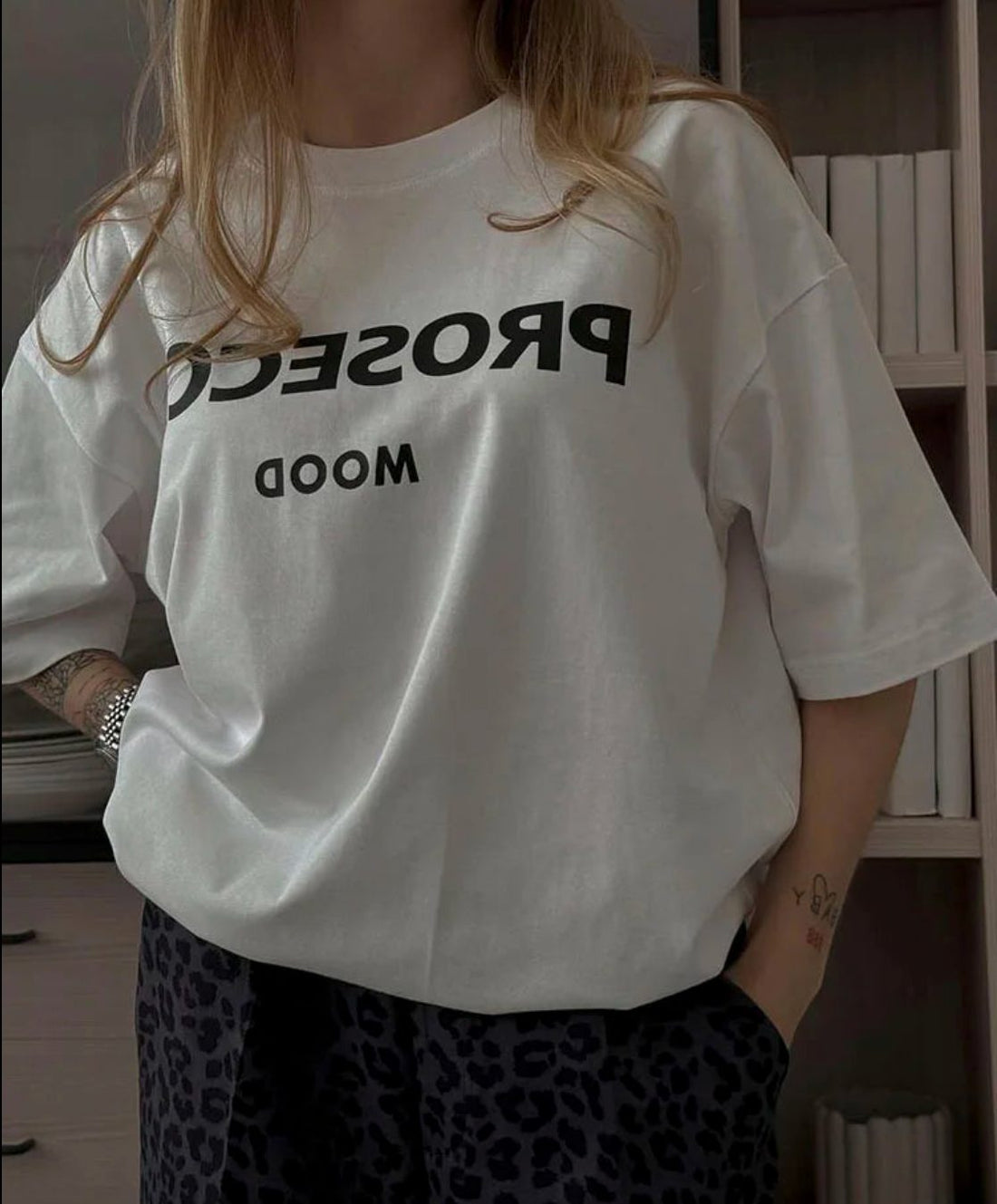 T-shirt Oversize Prosecco pour Femme