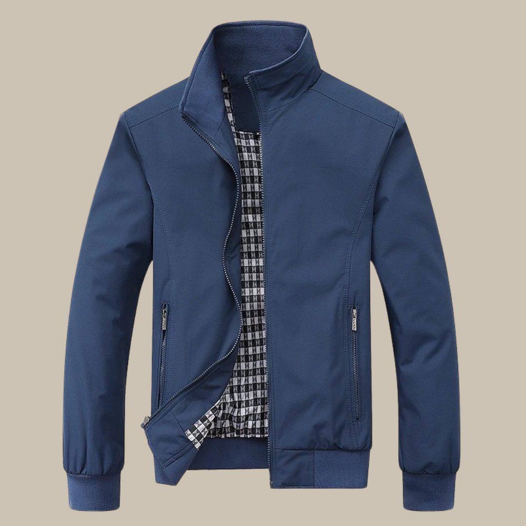 Veste Casual avec Col Montant pour Homme