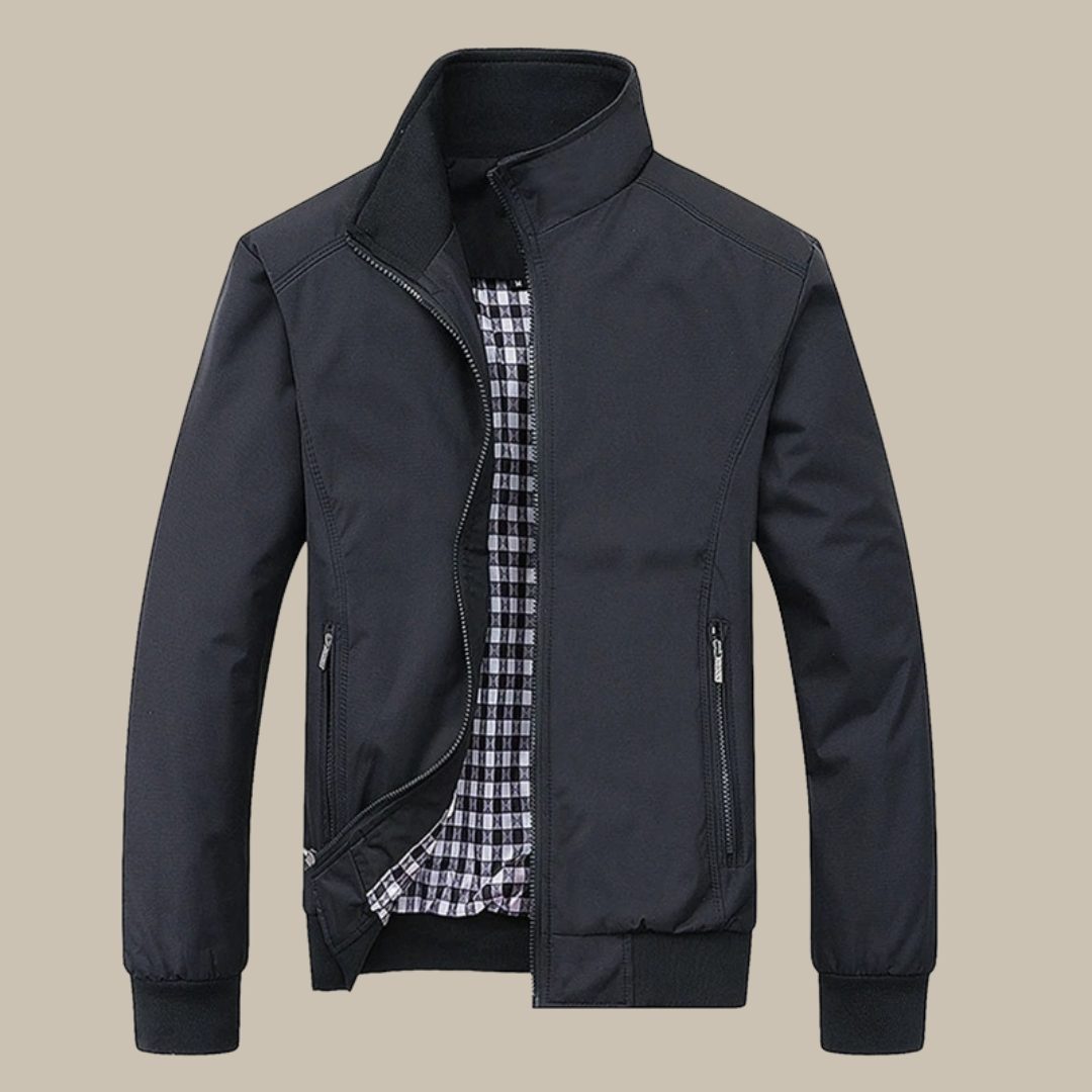 Veste Casual avec Col Montant pour Homme