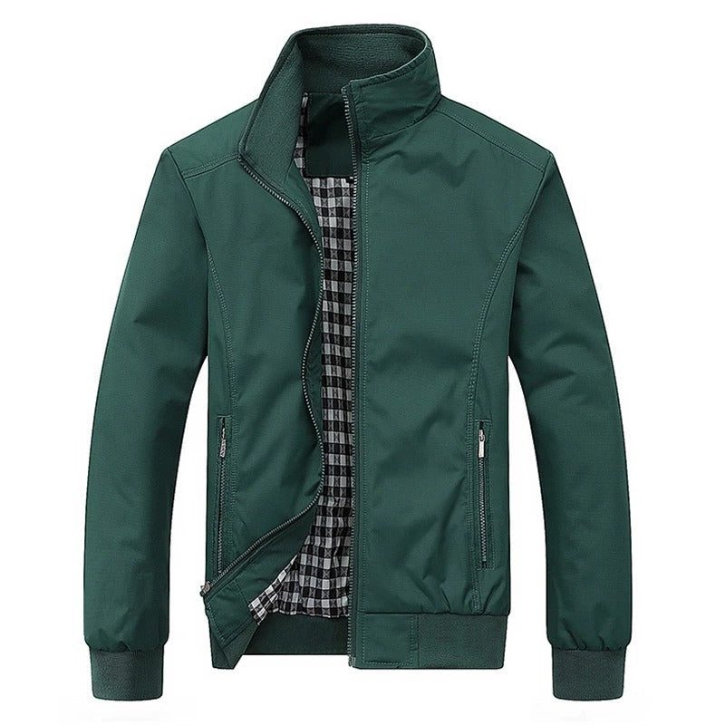 Veste Casual avec Col Montant pour Homme