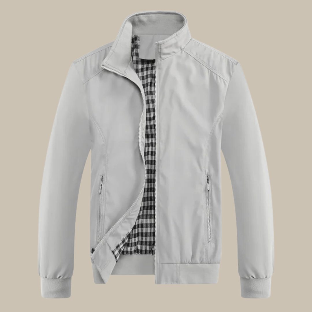 Veste Casual avec Col Montant pour Homme