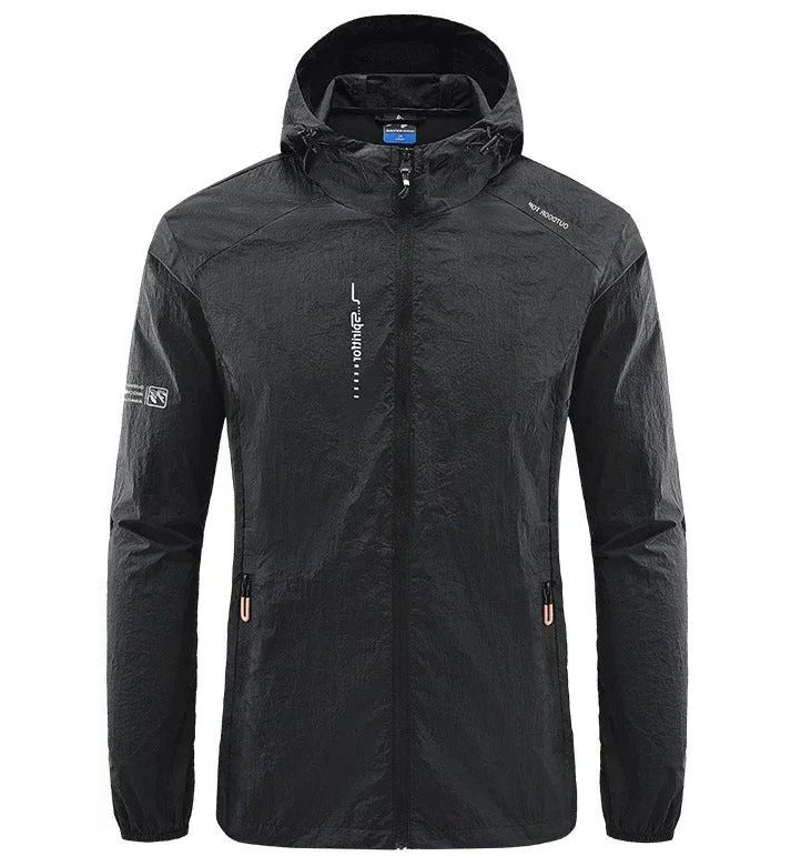 Veste Coupe-Vent avec Capuche pour Homme