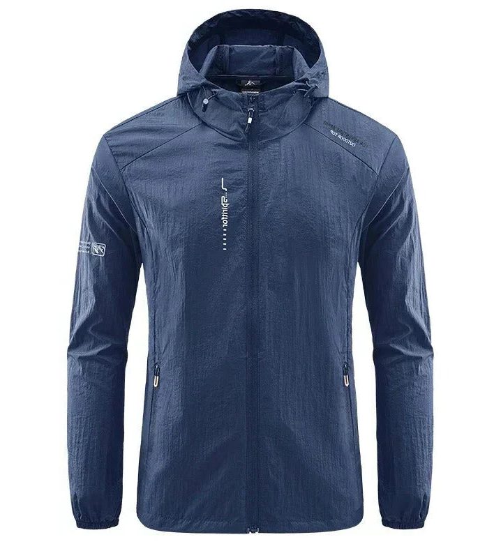 Veste Coupe-Vent avec Capuche pour Homme