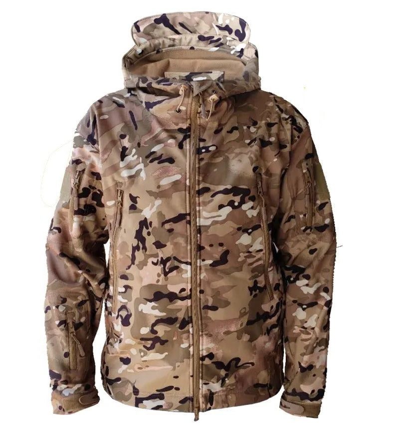Veste Imperméable avec Col Montant pour Femme