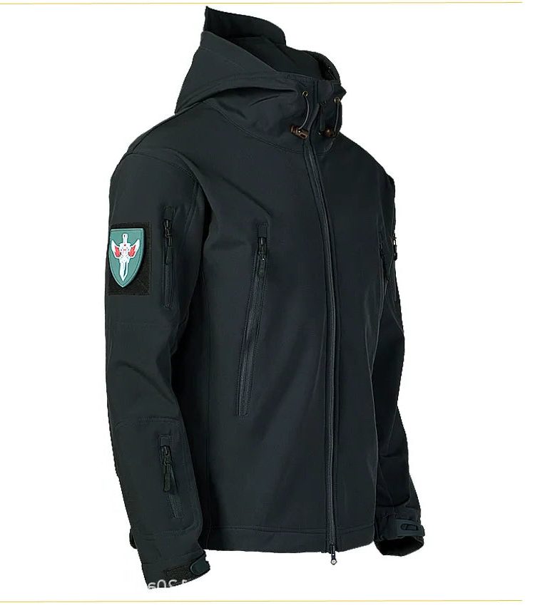 Veste Imperméable avec Col Montant pour Femme
