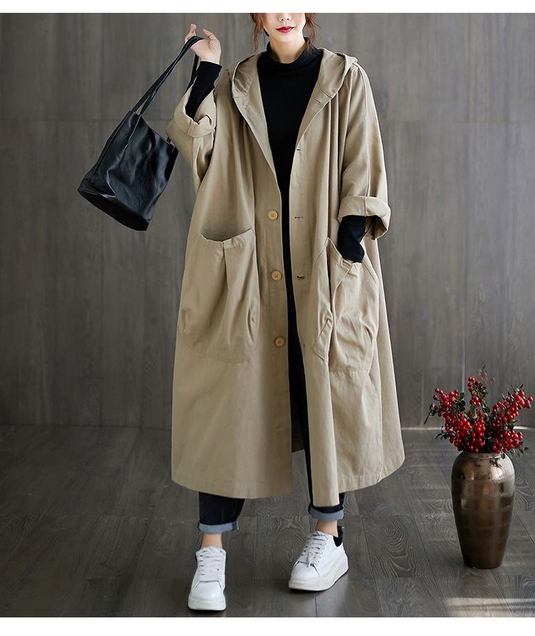 Veste Oversize Imperméable pour Femme - View 15