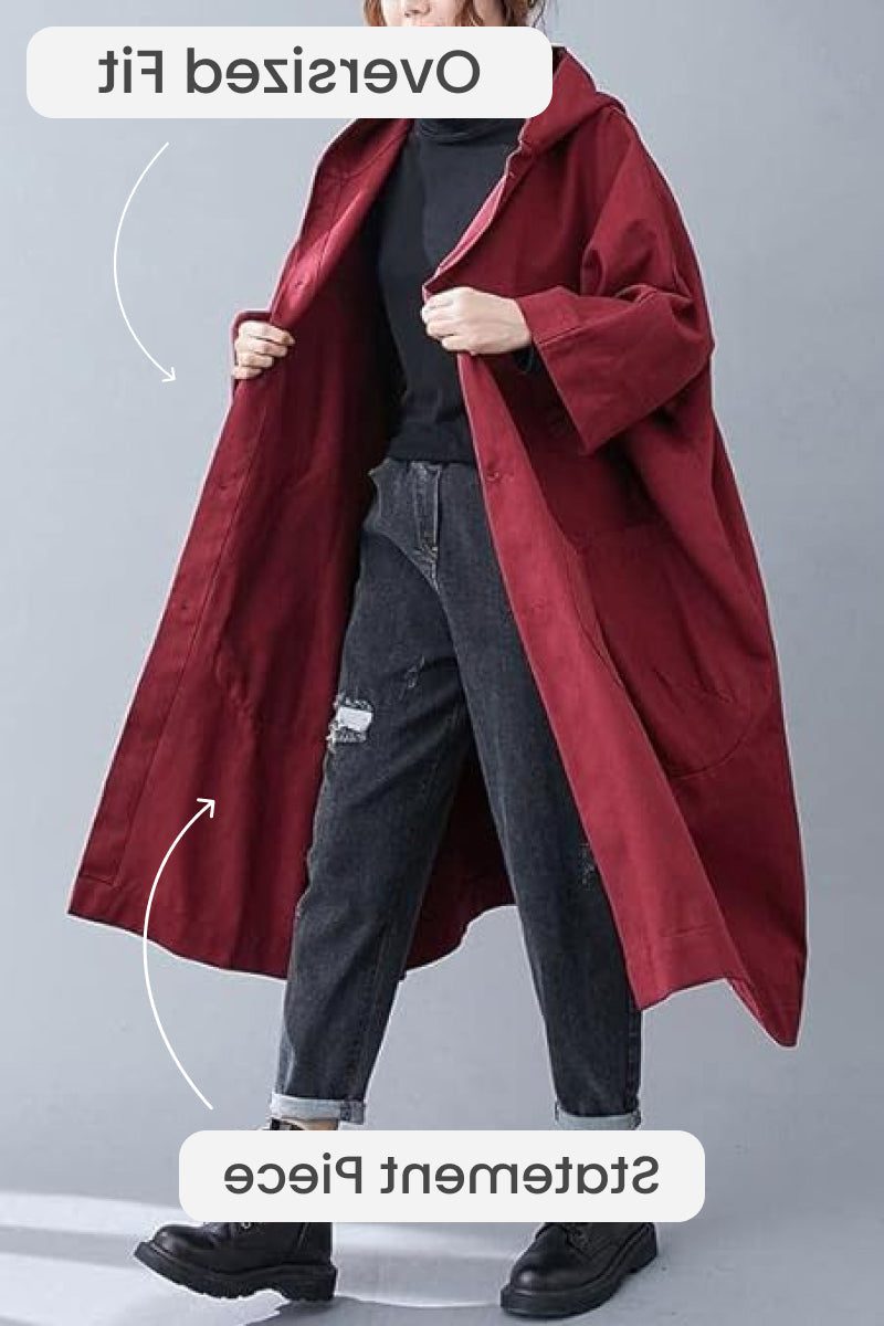 Veste Oversize Imperméable pour Femme - View 3