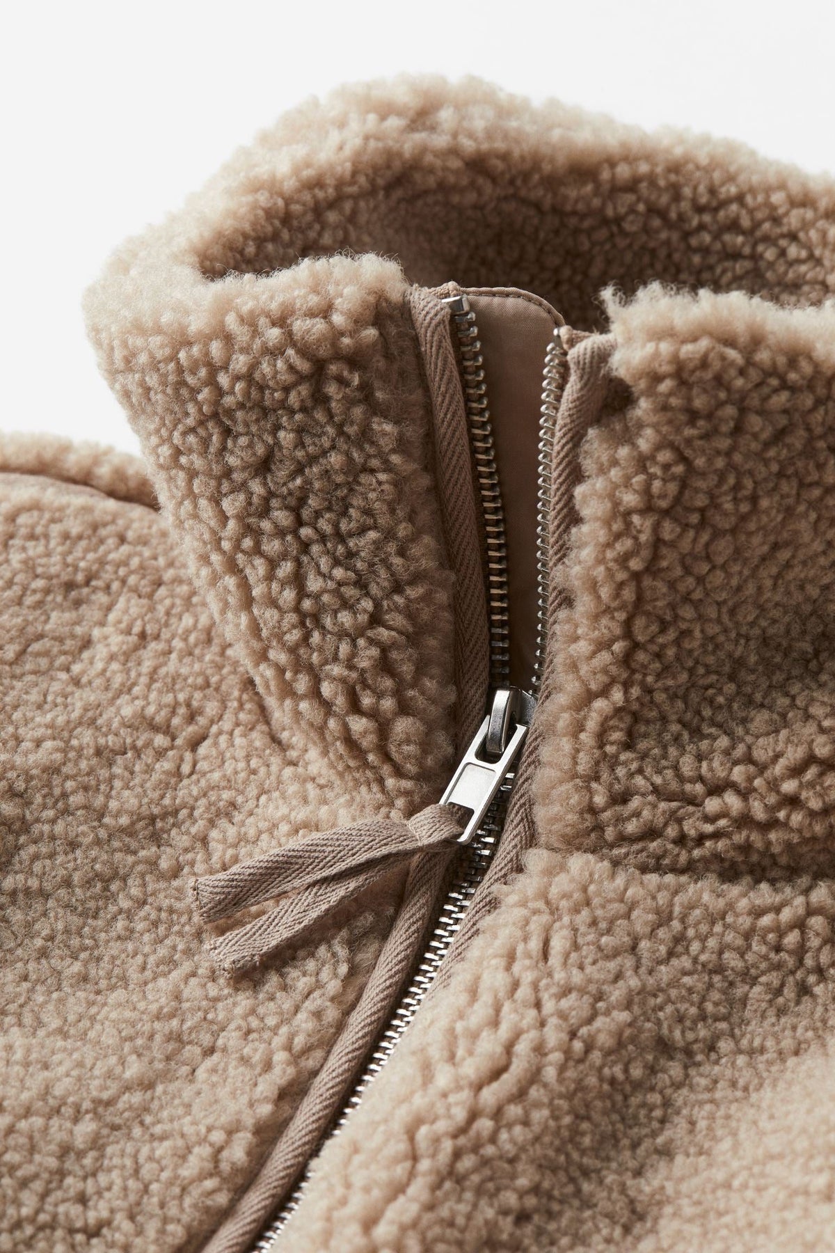 Veste Polaire Oversize avec Fermeture Éclair pour Femme - View 4