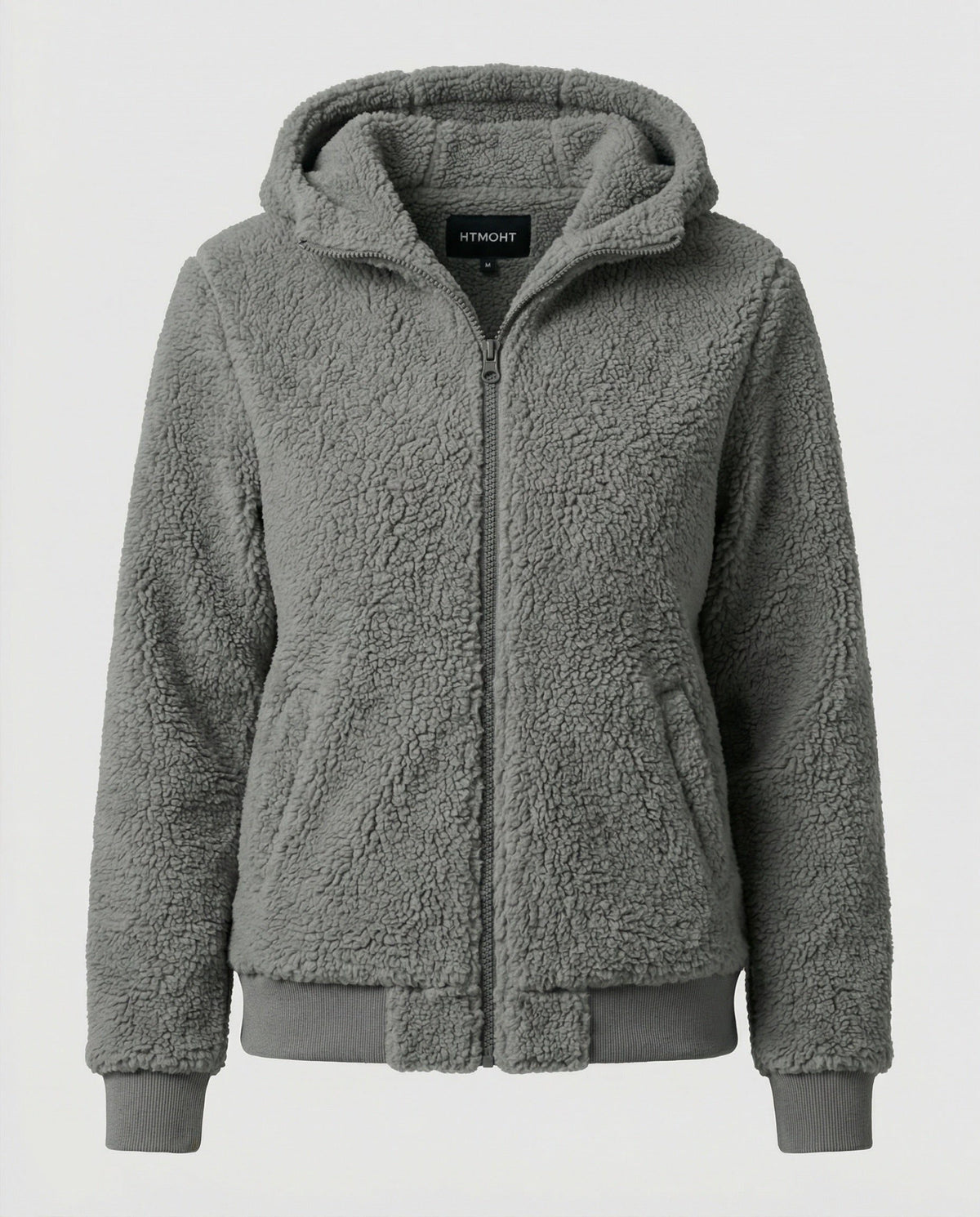 Veste Polaire Zippée pour Femme - Gris foncé