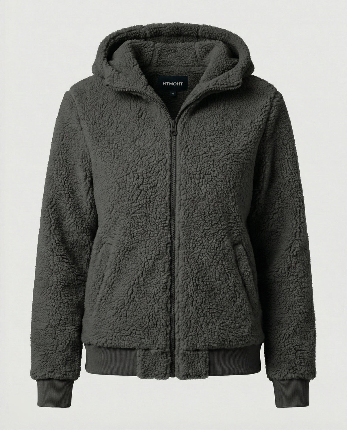 Veste Polaire Zippée pour Femme - Noir
